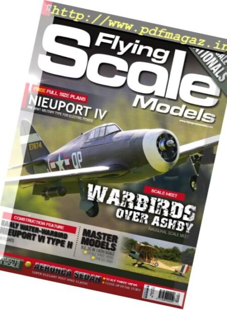 Flying Scale Models – Issue 213, August 2017 Cover