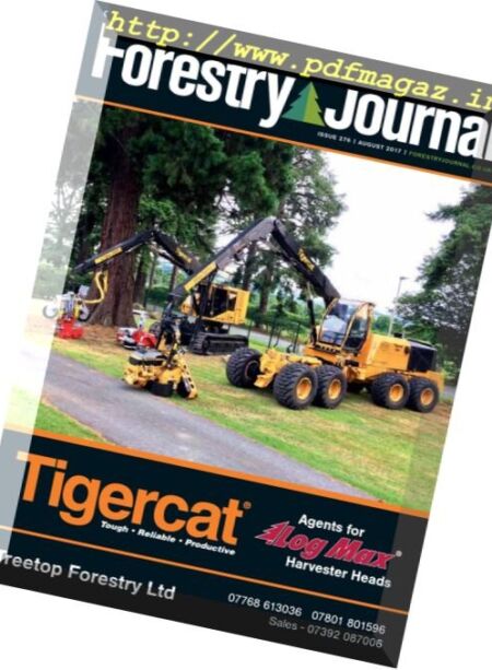 Forestry Journal – August 2017 Cover