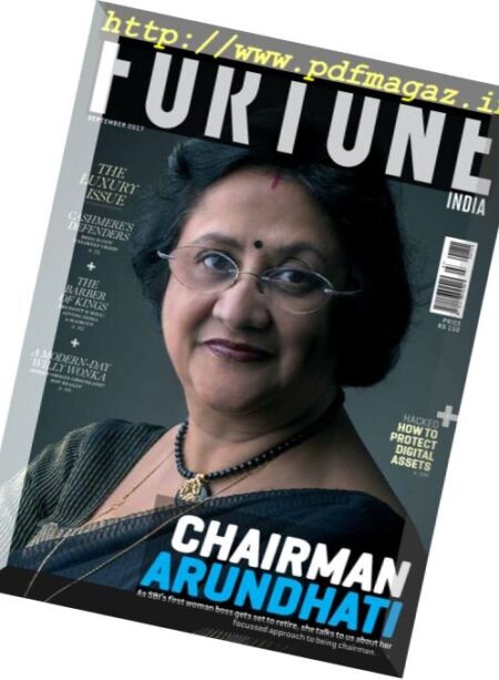 Fortune India – September 2017 Cover
