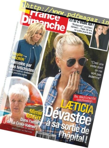 France Dimanche – 28 Juillet au 3 Aout 2017 Cover