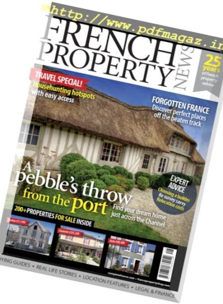 French Property News – August 2017 Cover