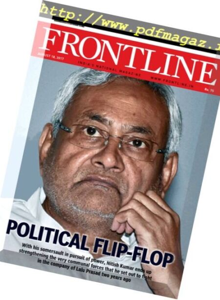 Frontline – 18 August 2017 Cover