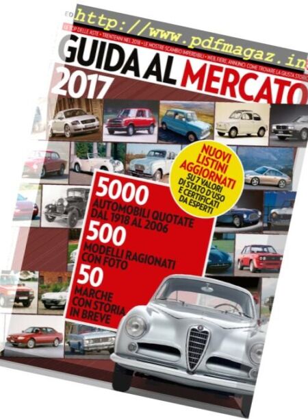 Galleria Ruoteclassiche – Guida al Mercato – Settembre 2017 Cover