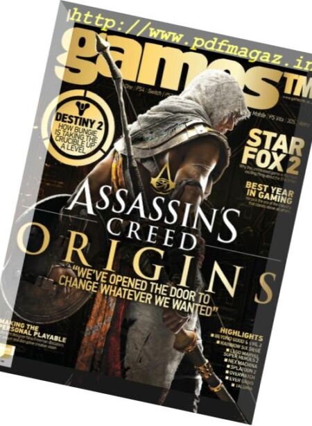 GamesTM – Issue 190, 2017 Cover