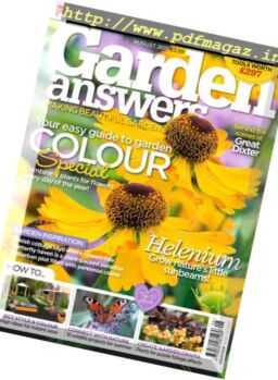 Garden Answers – August 2017
