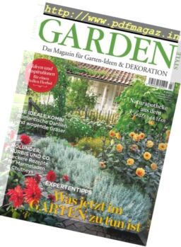 Garden Style – September-November 2017