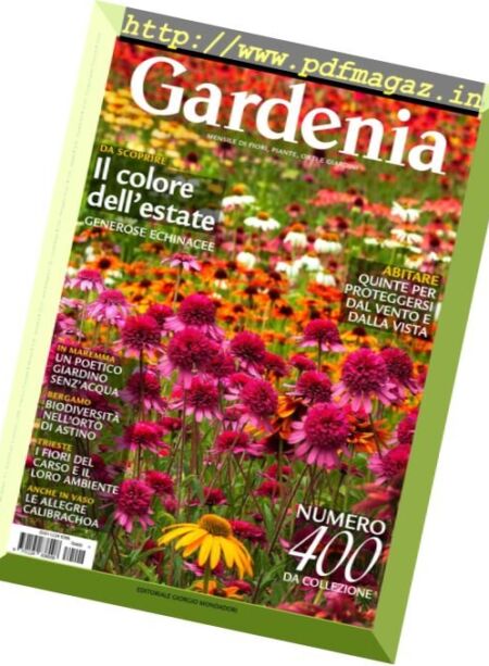 Gardenia – Agosto 2017 Cover