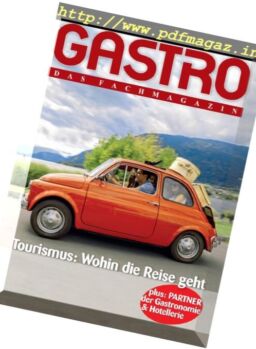 Gastro das Fachmagazin – August 2017