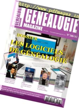 Genealogie – Hors-Serie – Mai-Septembre 2017