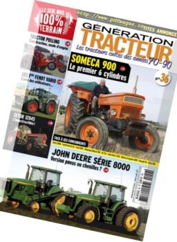 Generation Tracteur – Juillet-Aout 2017
