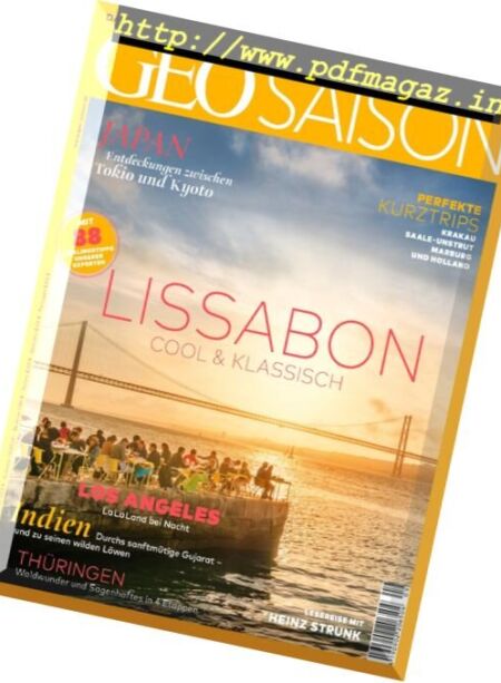 Geo Saison – September 2017 Cover