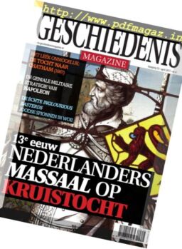 Geschiedenis – April 2017