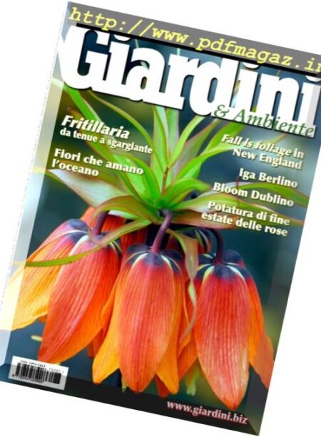 Giardini & Ambiente – Settembre 2017 Cover