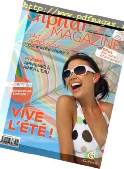 Giphar Magazine – Juillet-Aout 2017