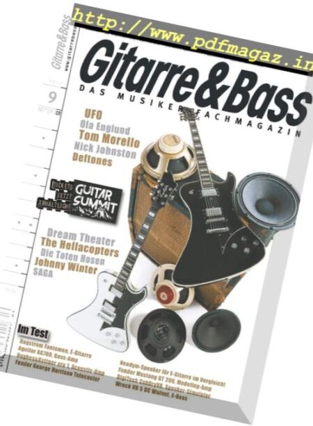 Gitarre & Bass – September 2017 Cover