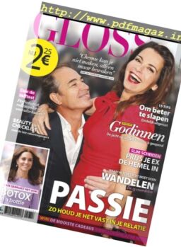 Gloss – 18 Augustus – 12 September 2017
