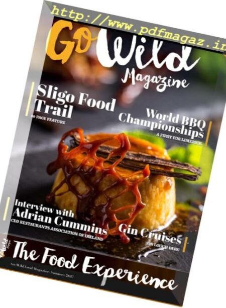 Go Wild Food Magazine – Summer 2017 Cover
