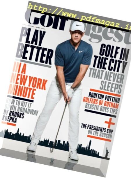 Golf Digest USA – September 2017 Cover