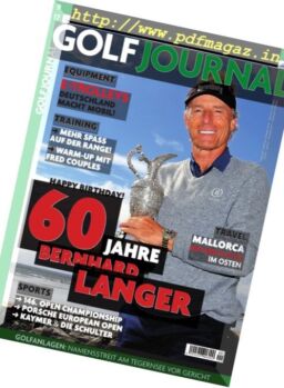 Golf Journal – September 2017