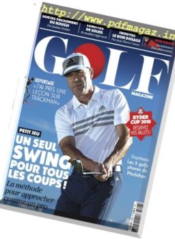 Golf Magazine France – Aout 2017
