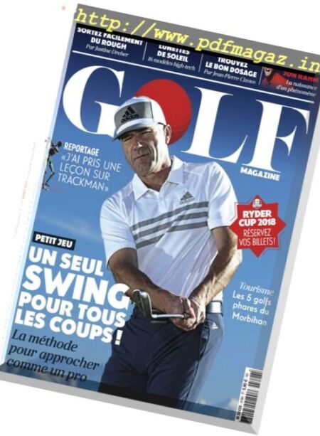 Golf Magazine France – Aout 2017 Cover