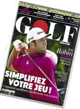 Golf Magazine France – Octobre 2017
