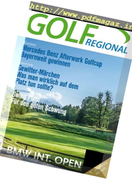 Golf Regional – Sommer 2017 Cover