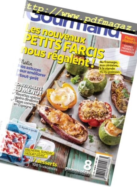 Gourmand – 2 au 15 Aout 2017 Cover