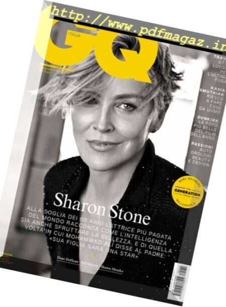 GQ Italia – Settembre 2017 Cover