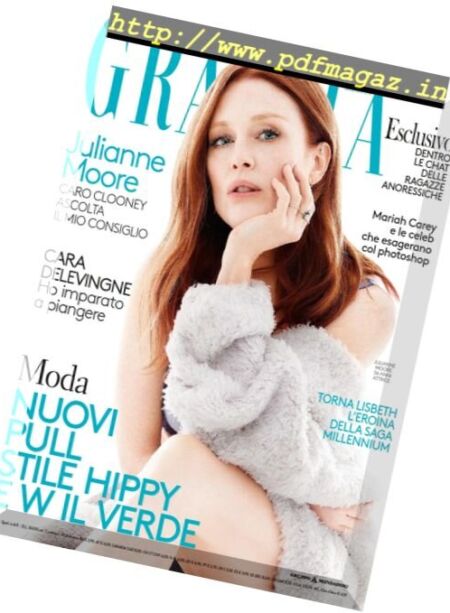 Grazia Italia – 30 Agosto 2017 Cover