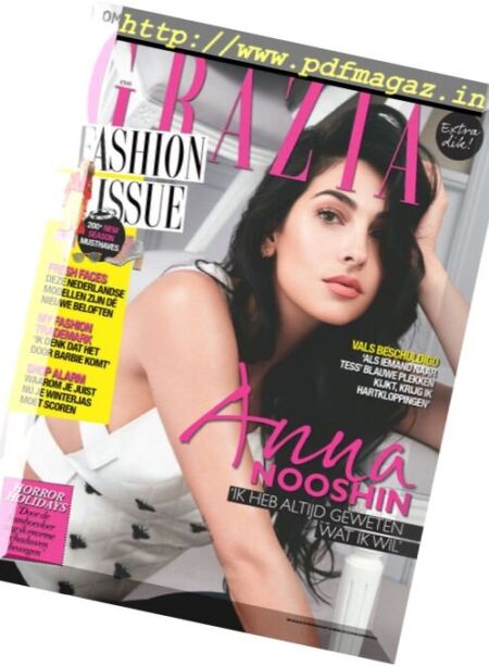 Grazia Netherlands – 16-29 Augustus 2017 Cover