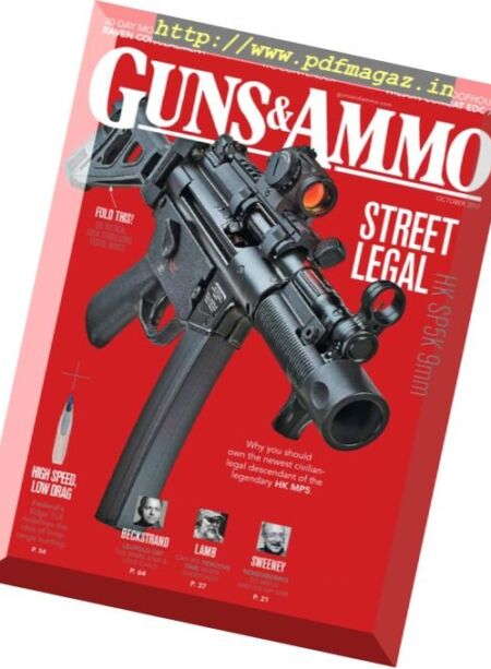 Guns & Ammo – October 2017 Cover