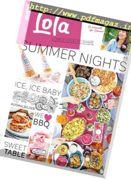 Gusto Lola Magazin – Sommer 2017 Cover