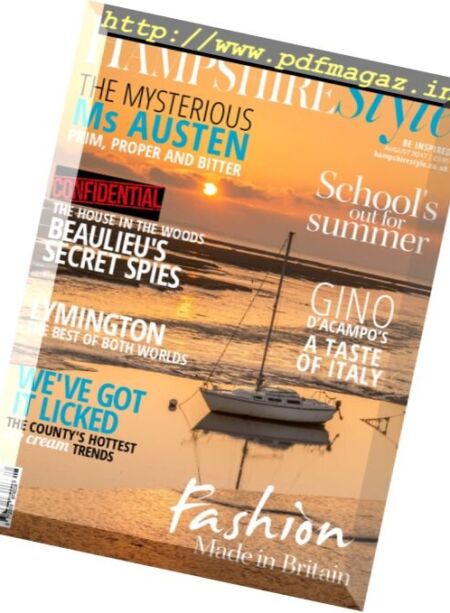 Hampshire Style – August 2017 Cover