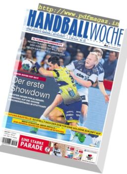 Handballwoche – 15 August 2017
