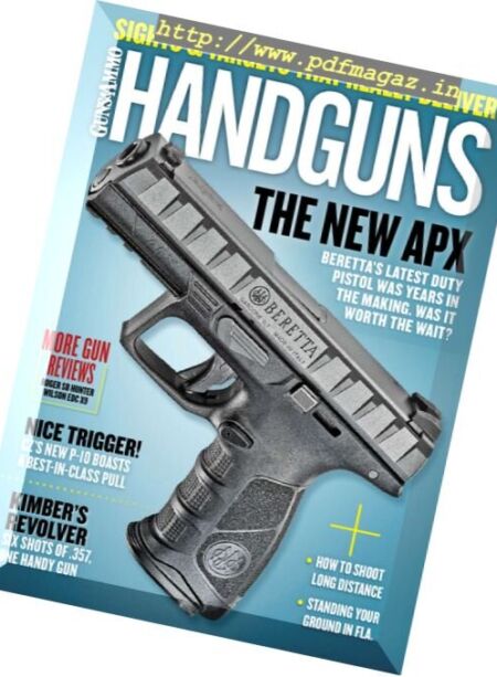 Handguns – August-September 2017 Cover