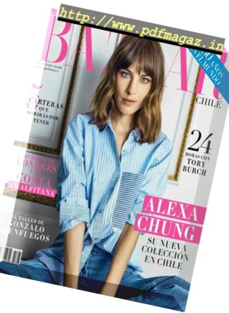 Harper’s Bazaar Chile – Agosto 2017 Cover