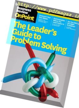 Harvard Business Review OnPoint – Fall 2017
