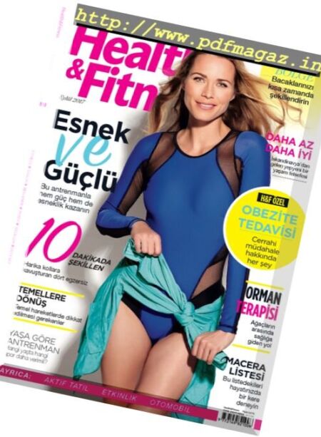 Health & Fitness Turkey – Eylul 2017 Cover