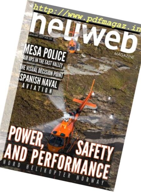 Heliweb – January 2017 Cover