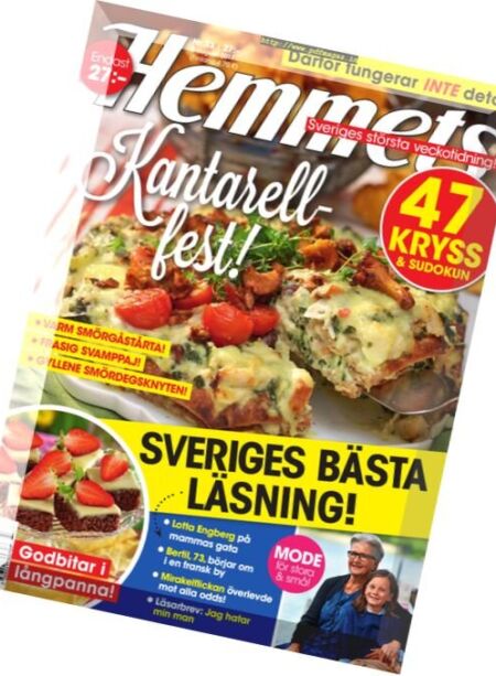 Hemmets Veckotidning – Nr.33 2017 Cover