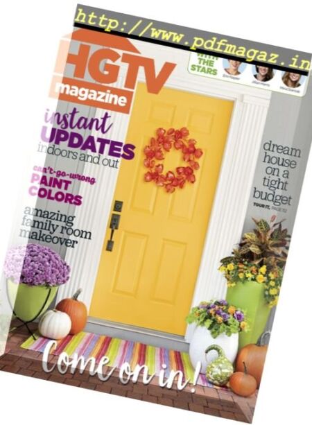 HGTV Magazine – October 2017 Cover