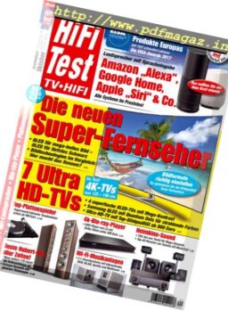 Hifi Test – September-Oktober 2017