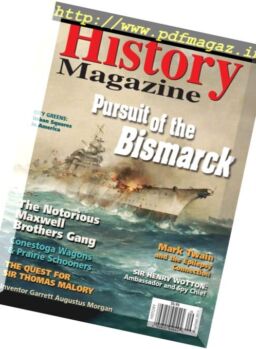 History Magazine – August-September 2017