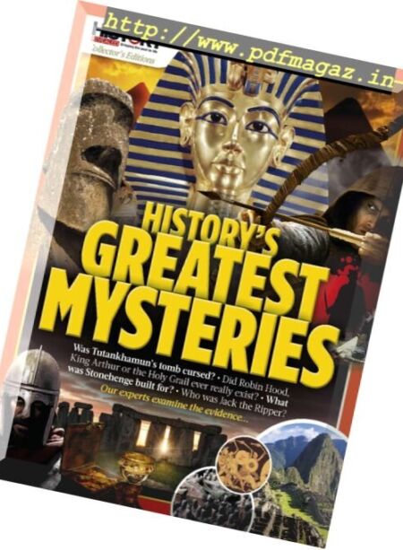 History Revealed – History’s Greatest Mysteries 2017 Cover