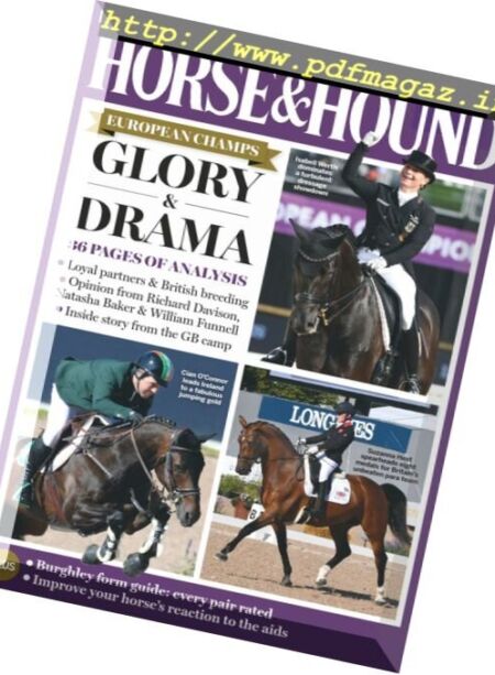 Horse & Hound – 31 August 2017 Cover