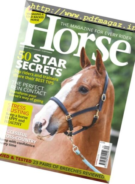 Horse – September 2017 Cover