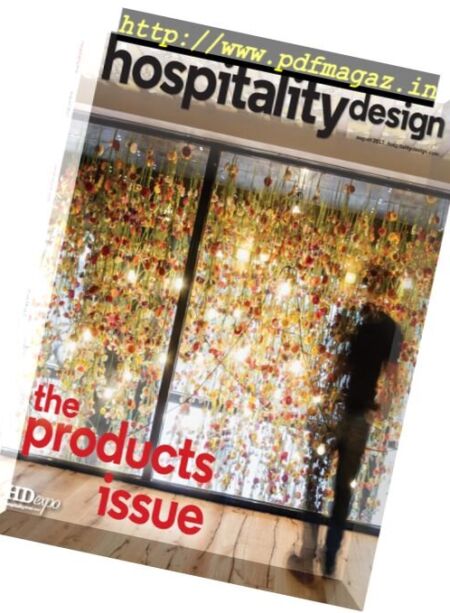 Hospitality Design – August 2017 Cover