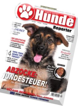 Hunde Reporter – August 2017