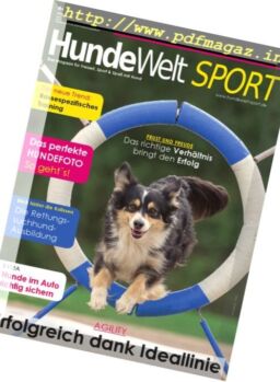 HundeWelt Sport – Nr.4 2017